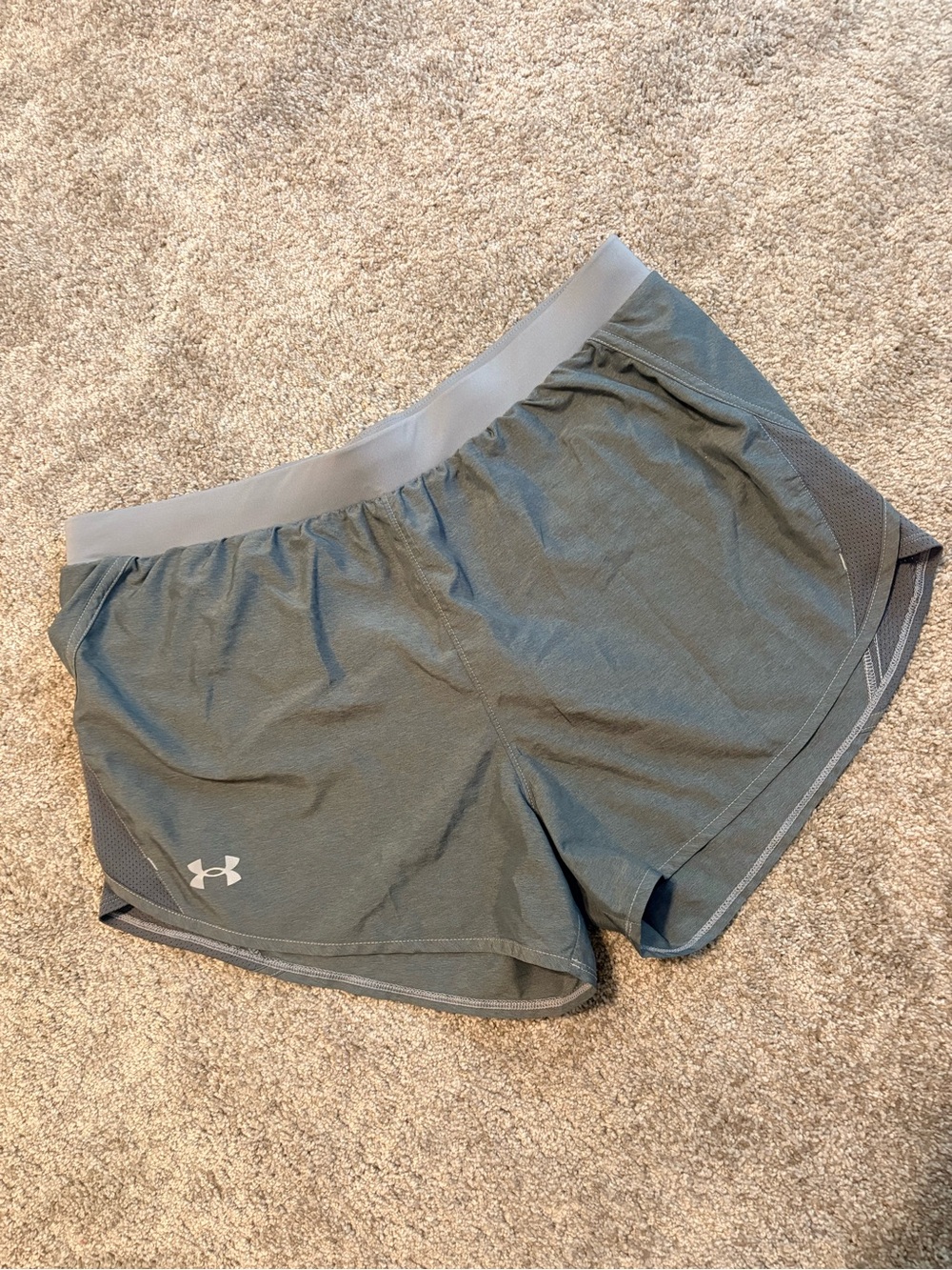 Under Armour Women's Athletic Shorts in Gray